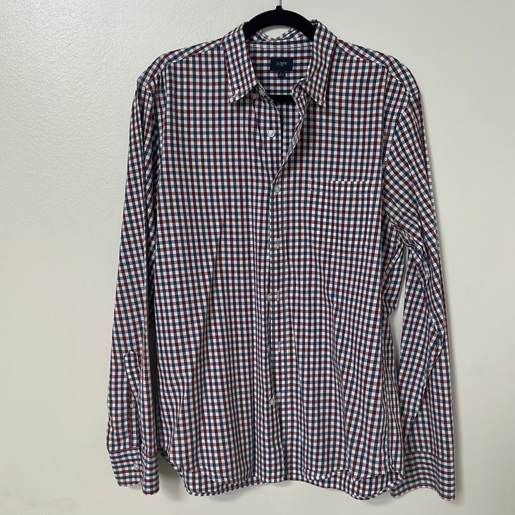Checkered Button Down Shirt